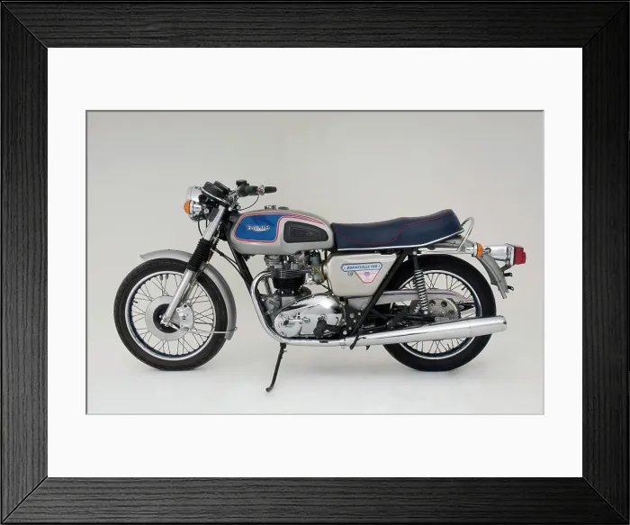 Framed Print : 1977 Triumph Bonneville 750 Jubilee Framed Print : 1977 Triumph Bonneville 750 Jubilee