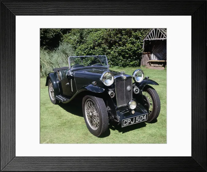 Framed Print : 1935 MG PA