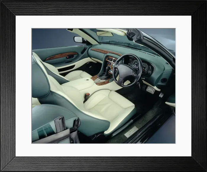 Framed Print : 2001 Aston Martin DB7 Vantage V12 Framed Print : 2001 Aston Martin DB7 Vantage V12