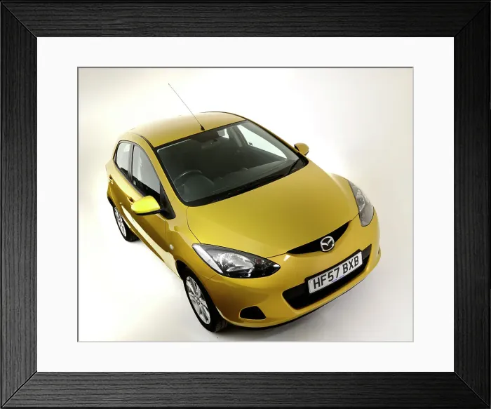 Framed Print : 2007 Mazda 2 TS2 Framed Print : 2007 Mazda 2 TS2