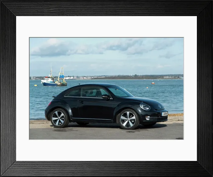 Framed Print : 2012 Volkswagen Beetle Framed Print : 2012 Volkswagen Beetle