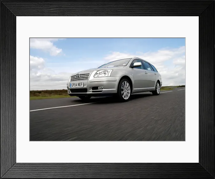 Framed Print : 2004 Toyota Avensis Estate Framed Print : 2004 Toyota Avensis Estate