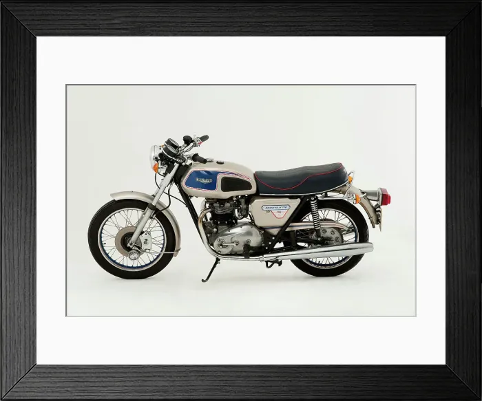 Framed Print : 1977 Triumph Bonneville 750 Jubilee Framed Print : 1977 Triumph Bonneville 750 Jubilee