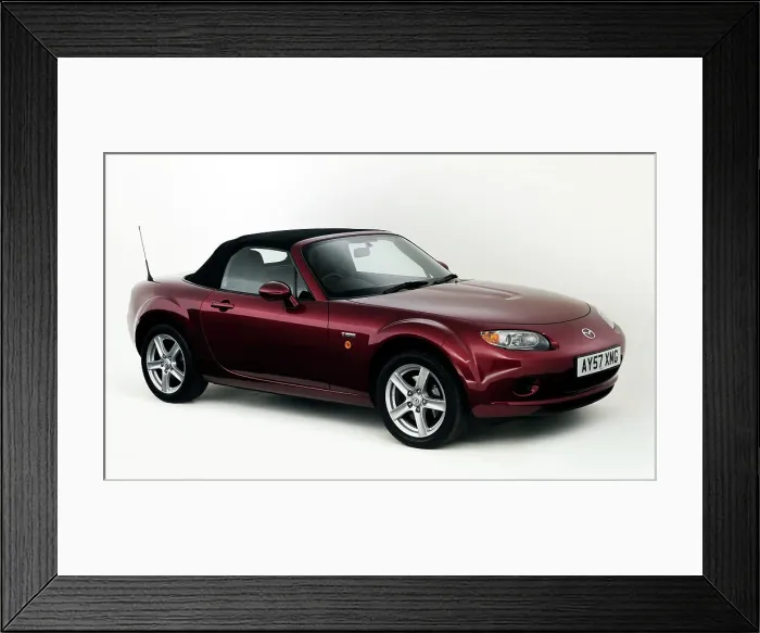 Framed Print : 2007 Mazda MX5 Framed Print : 2007 Mazda MX5