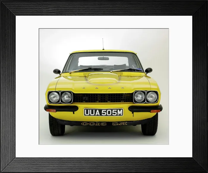 Framed Print : 1973 Ford Capri RS 3100 Framed Print : 1973 Ford Capri RS 3100