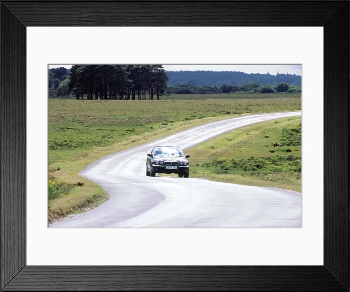 Framed Print : 2001 Jaguar X type 2.5 Framed Print : 2001 Jaguar X type 2.5