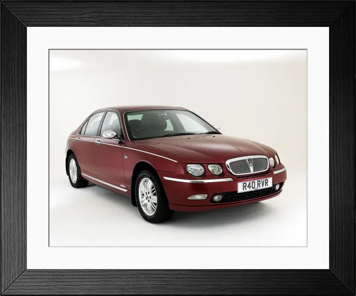 Framed Print : 2001 Rover 75 V6 Framed Print : 2001 Rover 75 V6