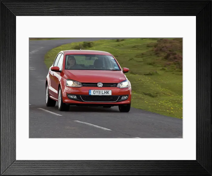 Framed Print : 2011 Volkswagen Polo SEL 1.2 Tsi Framed Print : 2011 Volkswagen Polo SEL 1.2 Tsi