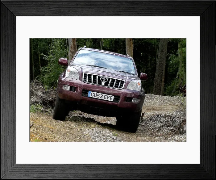 Framed Print : 2003 Toyota Landcruiser Framed Print : 2003 Toyota Landcruiser