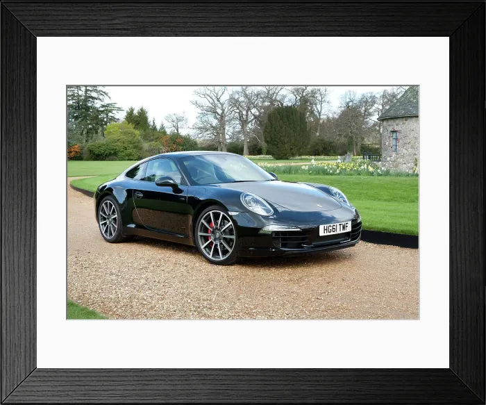 Framed Print : 2011 Porsche 911 Carreras Framed Print : 2011 Porsche 911 Carreras