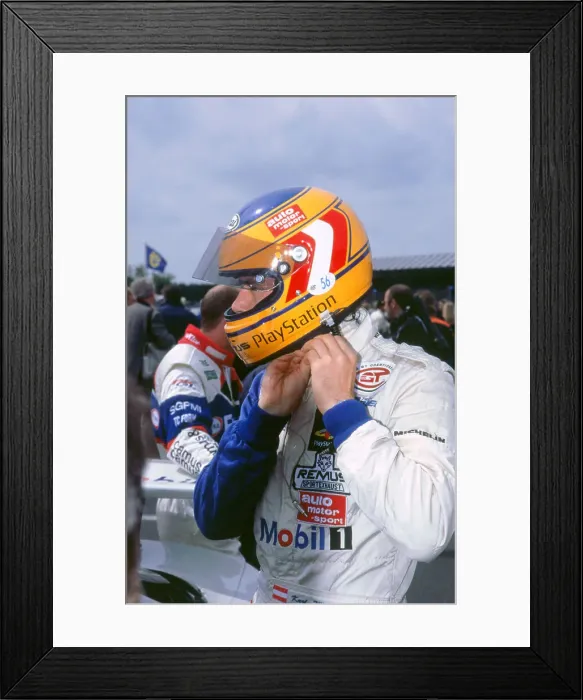 Framed Print : 1999 FIA GT Championship driver Karl Wendlinger Framed Print : 1999 FIA GT Championship driver Karl Wendlinger