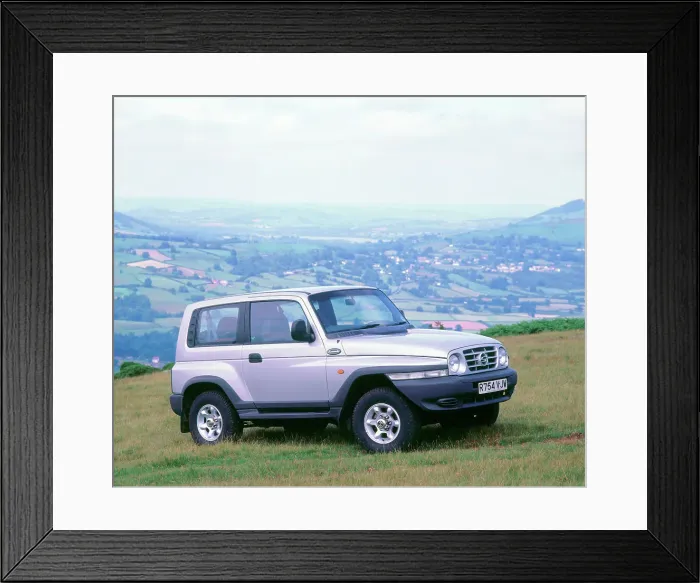 Framed Print : 1998 Ssangyong Korando Framed Print : 1998 Ssangyong Korando