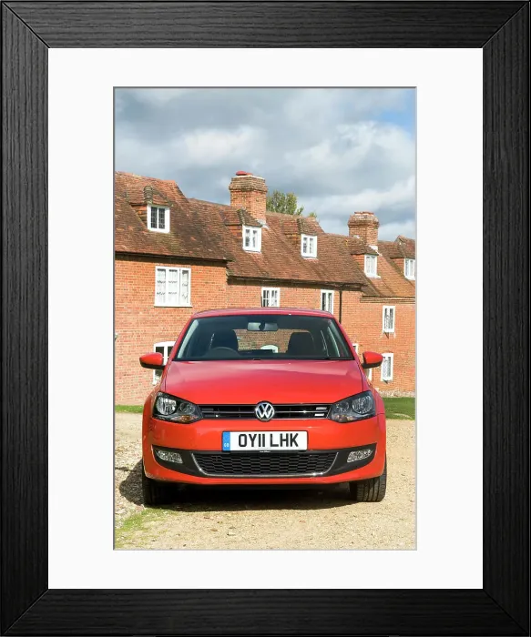 Framed Print : 2011 Volkswagen Polo SEL 1.2 Tsi Framed Print : 2011 Volkswagen Polo SEL 1.2 Tsi