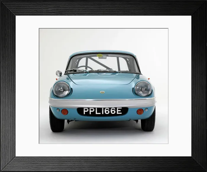 Framed Print : 1967 Lotus Elan Coupe