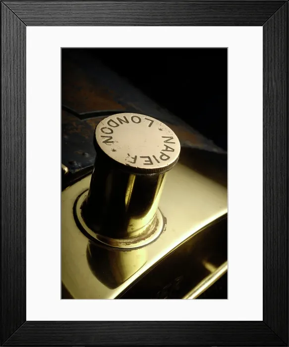 Framed Print : Napier open tourer 1913. Artist: Simon Clay Framed Print : Napier open tourer 1913. Artist: Simon Clay