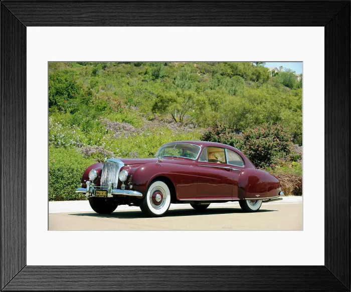 Framed Print : Bentley R type Continental 1954. Artist: Simon Clay Framed Print : Bentley R type Continental 1954. Artist: Simon Clay