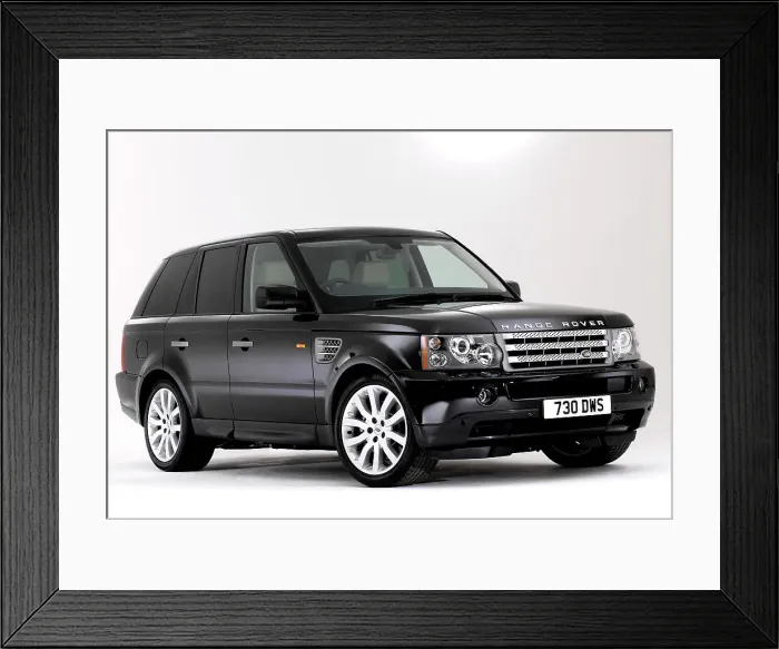 Framed Print : 2004 Range Rover Sport Framed Print : 2004 Range Rover Sport