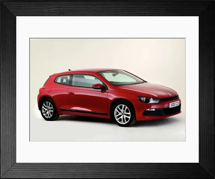 Framed Print : 2010 Volkswagen Scirocco