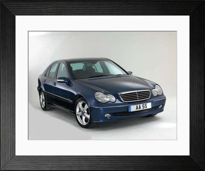 Framed Print : 2004 Mercedes Benz C200 Framed Print : 2004 Mercedes Benz C200