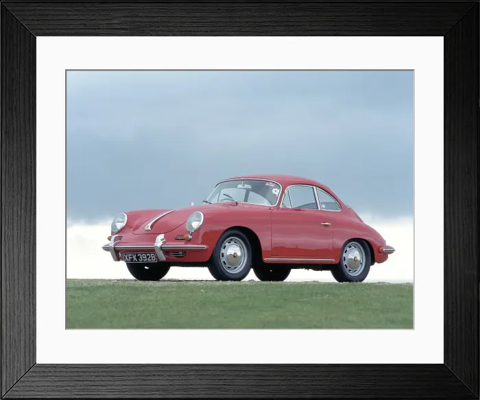 Framed Print : 1964 Porsche 356C Framed Print : 1964 Porsche 356C