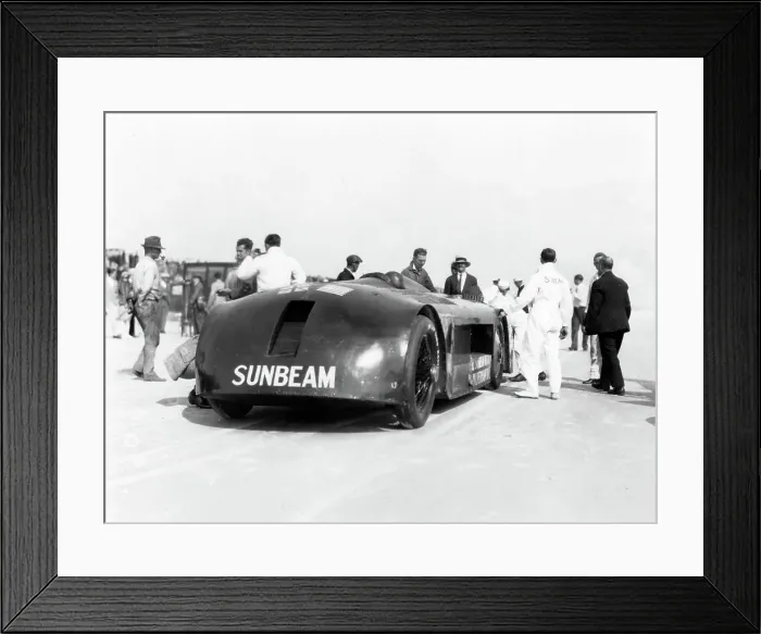 Framed Print : Sunbeam 1000hp World Land speed record attempt at Daytona 1927 Framed Print : Sunbeam 1000hp World Land speed record attempt at Daytona 1927