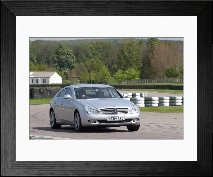 Framed Print : 2004 Mercedes Benz CLS Framed Print : 2004 Mercedes Benz CLS