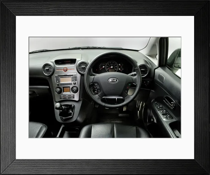Framed Print : 2012 Kia Carens 3 CDRi Framed Print : 2012 Kia Carens 3 CDRi