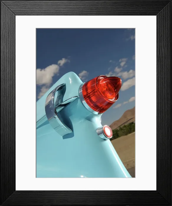 Framed Print : Chrysler Imperial 1957 ex Howard Hughes. Artist: Simon Clay Framed Print : Chrysler Imperial 1957 ex Howard Hughes. Artist: Simon Clay