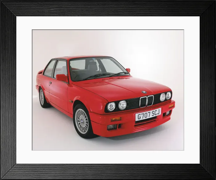Framed Print : 1990 BMW 325i Sport Framed Print : 1990 BMW 325i Sport