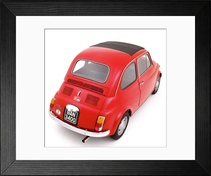 Framed Print : 1968 Fiat 500 F Framed Print : 1968 Fiat 500 F