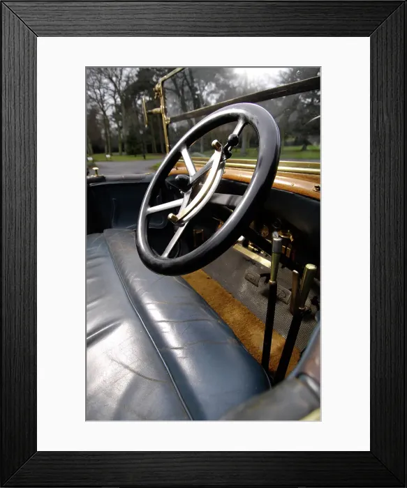 Framed Print : Napier open tourer 1913. Artist: Simon Clay Framed Print : Napier open tourer 1913. Artist: Simon Clay
