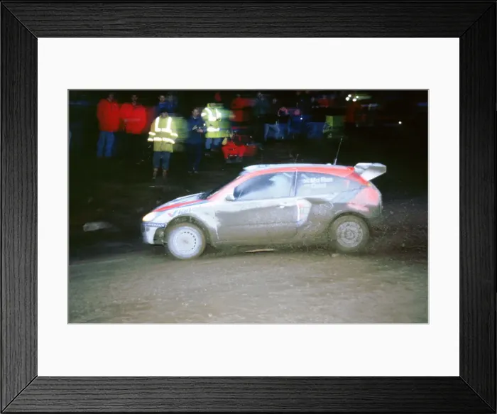 Framed Print : 1999 Ford Focus wrc, 1999 network Q rally, Colin McRae Framed Print : 1999 Ford Focus wrc, 1999 network Q rally, Colin McRae