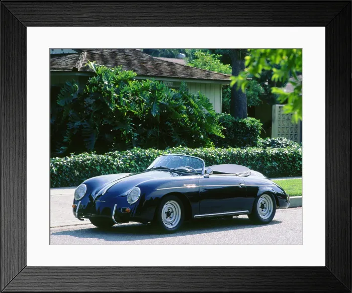 Framed Print : 1959 Porsche 356 Speedster Framed Print : 1959 Porsche 356 Speedster