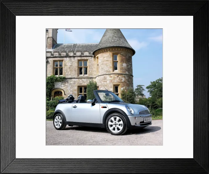 Framed Print : 2004 Mini Cooper Convertible Framed Print : 2004 Mini Cooper Convertible