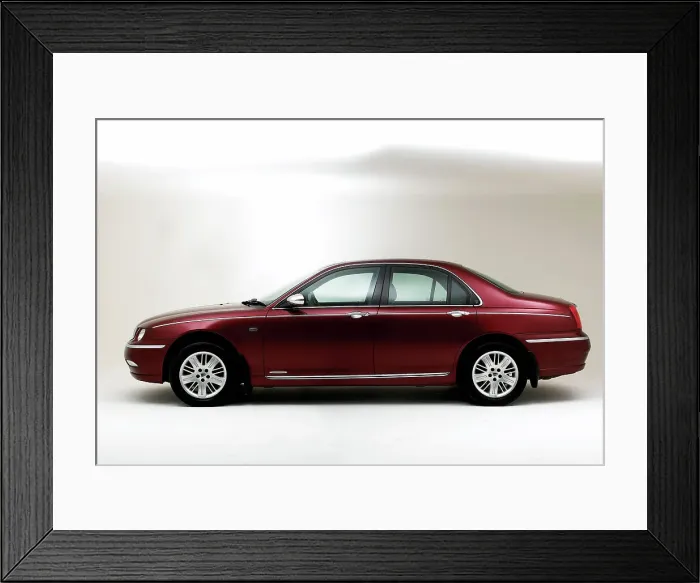 Framed Print : 2001 Rover 75 V6 Framed Print : 2001 Rover 75 V6