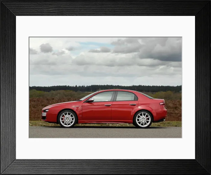 Framed Print : 2007 Alfa Romeo 159