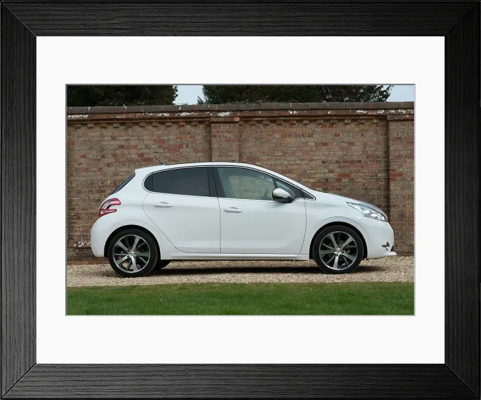 Framed Print : 2014 Peugeot 208 Hdi Framed Print : 2014 Peugeot 208 Hdi