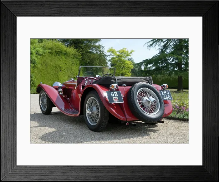 Framed Print : 1937 SS 100 Framed Print : 1937 SS 100