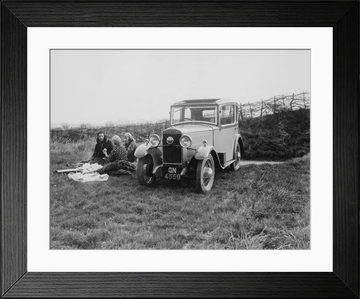 Framed Print : 1931 Triumph Scorpion 2-door saloon, (c1930s?) Framed Print : 1931 Triumph Scorpion 2-door saloon, (c1930s?)