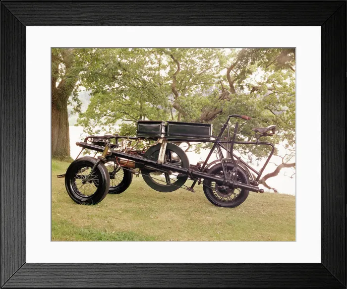 Framed Print : An 1896 Pennington motor-tricycle Framed Print : An 1896 Pennington motor-tricycle