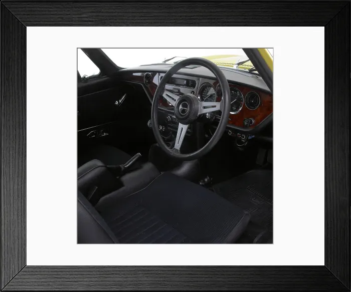 Framed Print : 1973 Triumph GT6 Framed Print : 1973 Triumph GT6