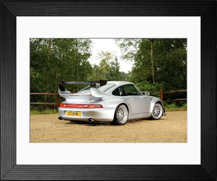 Framed Print : 2006 Porsche Gemballa 600 GTR. Artist: Simon Clay Framed Print : 2006 Porsche Gemballa 600 GTR. Artist: Simon Clay