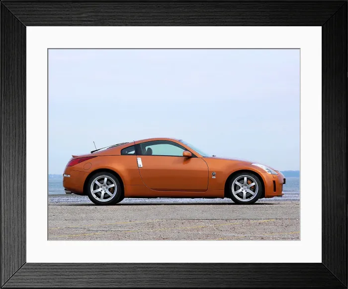Framed Print : 2004 Nissan 350Z Framed Print : 2004 Nissan 350Z