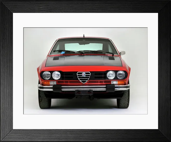Framed Print : 1981 Alfa Romeo Alfetta GTV Framed Print : 1981 Alfa Romeo Alfetta GTV