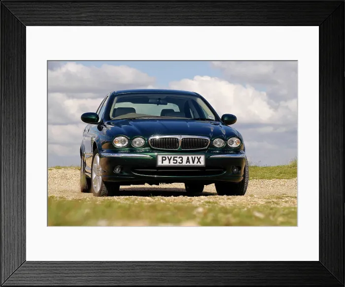 Framed Print : 2003 Jaguar X Type 3L Framed Print : 2003 Jaguar X Type 3L