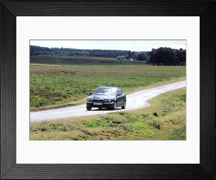 Framed Print : 2001 Jaguar X type 2.5 Framed Print : 2001 Jaguar X type 2.5