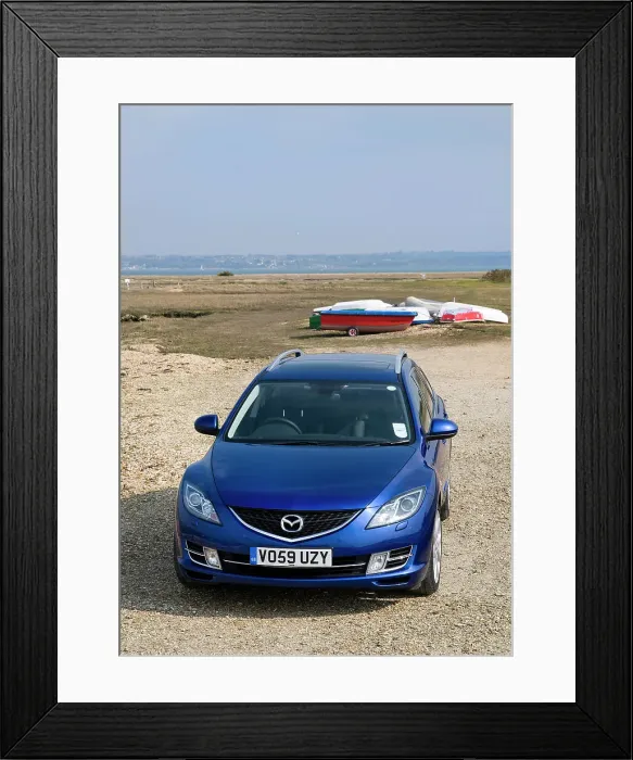 Framed Print : 2010 Mazda 6 SL Estate
