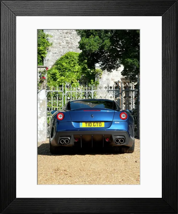 Framed Print : 2010 Ferrari 599 GTO Framed Print : 2010 Ferrari 599 GTO