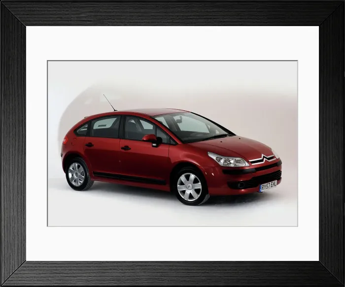 Framed Print : 2007 Citroen C4 Framed Print : 2007 Citroen C4