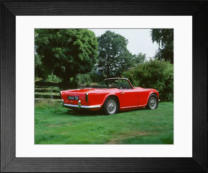 Framed Print : 1964 Triumph TR4 Framed Print : 1964 Triumph TR4